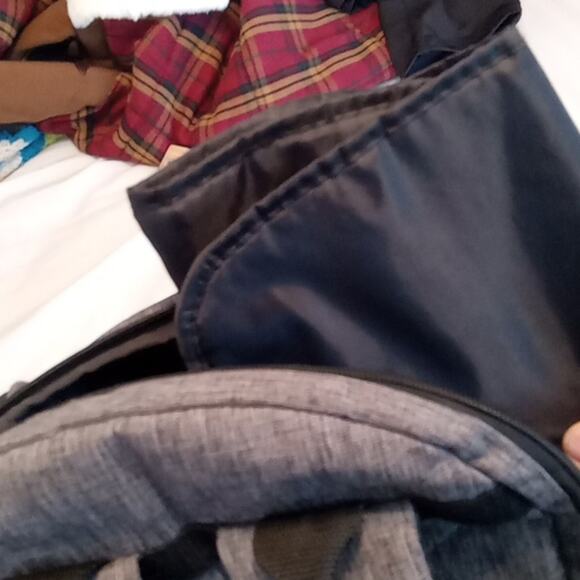 BB Gear Diaper Bag Backpack, Includes Changing Pad & Insulated Side Pocket - Picture 8 of 8